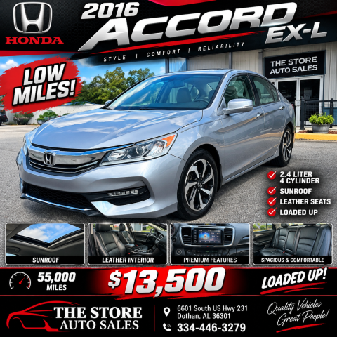 2016 Honda Accord EX-L