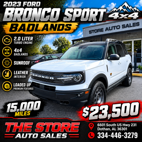 2023 Ford Bronco Sport Badlands